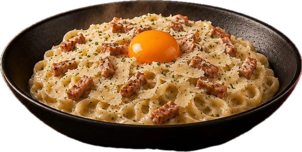 Pâtes façon carbonara