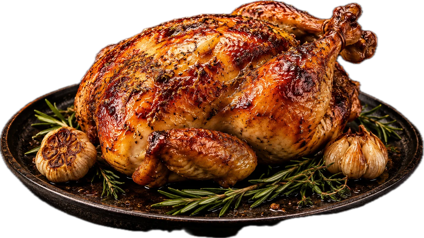 Poulet entier rôti, Coq’in House au Cap d’Agde